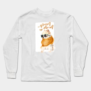 Pom Mom! Long Sleeve T-Shirt